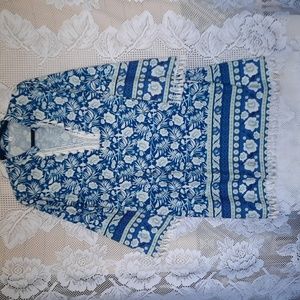 Casual Summer Beachy Soft Fringed Dress